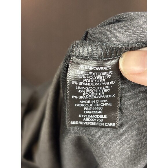 AFRM Kellen Cut Out Dress Black Small Mesh Sheer Long Sleeve Maxi - Picture 8 of 13